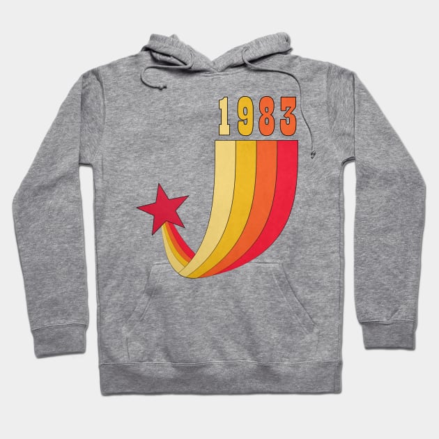 Vintage 1983 Hoodie by Nerd_art